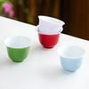 Taza de té de color sólido estilo chino nuevo taza de té personal cerámica exquisita taza maestra taza individual oficina juego de té Kung Fu