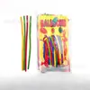 260 Globos Mágicos Largos Engrosados 0.8g Formas Versátiles para Tejer 1.5g Globos de Látex Puesto de Mercado Nocturno DIY