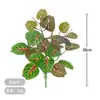 Ponto 22 planta artificial parede cola folha artificial Rosa verde coração de frango flor artificial batata doce trepadeira Parthenocissus