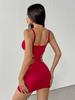 Vestido sexy jujube europeo y americano para mujer de comercio exterior de AliExpress, nuevo de verano, falda con diseño hueco en la cintura