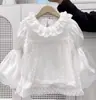 Vestido de Menina Outono 2026 Novo Estilo Vestido Princesa Lolita Jardim Monet Vestido de Aniversário Saia Tutu