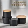 Tazas de Vidrio para Velas Multiespecificación, Tazas para Velas de Aromaterapia, Tazas Vacías, Tazas Portavelas de Fragancia para Hotel, Frascos Vacíos de Vidrio Impresos y con Spray de Color