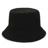 Sombrero de pescador de pana para otoño e invierno para mujer, moderno y versátil