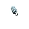Colgante de plata de ley 925 con mantra Shurangama de loto collar con mantra de seis caracteres de plata de ley para hombres y mujeres regalo de cumpleaños