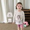 Ropa Infantil Inco Camiseta de Manga Larga con Protección Solar para Niñas Verano Fina de Lyocell Ropa Infantil Clase A Top para Bebé Niña