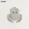 Wt-Mp310 Mundo Marino Tortuga Coral Cangrejo Pequeño Circonita Perla Artificial Incrustada Joyería DIY Accesorios Pequeños