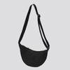 Bolsa de Cintura Feminina com Logo da Marca U Bolsa Transversal de Ombro Masculina Bolsa Infantil de Nylon Tipo Dumpling Bolsa Macia de Nylon
