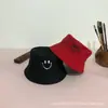 Chapéu Feminino Estilo Coreano Daisy Chapéu de Pescador Dupla Face Masculino Verão Outono e Inverno Protetor Solar Japonês Bordado Chapéu de Bacia