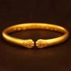 Nova pulseira antiga de ouro com pegada de gatinho, pulseira de garra de gato, pulseira da moda para gato, pulseira fofa para animal de estimação, pulseira aberta, atacado