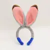 Diadema de Cabeza de Conejo Judy Policía de Zootopia Dibujos Animados Diadema de Cara de Zorro Nick Registro de Foto en el Parque para Mujeres