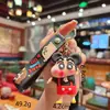 Kros desenho animado Crayon Shin-chan figura cosplay fofa presente chaveiro pingente de bolsa presente de máquina de garra chaveiro