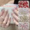 Diamantes para Uñas con Forma Especial de Fondo Plano, Grandes y Pequeños, Celebridades de Internet, Rombo Champagne Mixto, Forma de Corazón, Diamante Colorido, Decoraciones para Uñas DIY