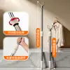 Haste Telescópica de Aço Inoxidável para Cabides de Roupa para Uso Doméstico, Haste Estendida para Secar Roupas, Haste para Pendurar Roupas, Haste para Pegar Roupas, Haste de Suporte para Roupas, Armazenamento para Varanda Sem Furos