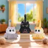 Celebridad de Internet Caja Sorpresa Figura de Gato Quemador de Incienso Adorno Lindo de Gato Decoración Creativa para el Hogar Artesanías de Resina