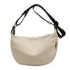 Verano 2023 Nuevo Bolso de Hombro Cruzado de Textura de Alta Gama tipo Empanada Bolso de Lona a la Moda Elegante para Debajo de la Axila para Mujer
