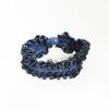 Ligas para el cabello estilo coreano 2024, scrunchies estilo francés, elegantes bandas para el cabello para mujer, accesorios elásticos plisados ondulados para el cabello, ligas de goma