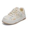 Beier Creme Estrela Pão Sapatos Sola Grossa Sapatos de Treinamento Alemão Feminino 2024 Inverno Forrado de lã Dois Algodão Sapatos de Algodão Quente B1626