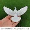 Nuevo Colgante de Pájaro Transparente de Cristal Creativo de Alas Planas Colibrí de Boda Volando Decoración Navideña Accesorios Venta al por Mayor