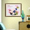 Oujin nianhua Fita Bordado Fábrica Impressão a cores Direta pintura pendurada borboleta flor sombra sala sala de entrada pintura decorativa
