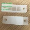Alfombrilla Blanca para Pata de Silla de 25 mm, Tapa Redonda para Tubo, Tapa de Plástico para Pie, Abrazadera de Acero Inoxidable para Tubo, Anillo Redondo para Pie