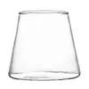 Vaso transparente de vidrio de venta caliente transfronterizo Vaso de agua resistente al calor de alto borosilicato Vaso para bebidas, jugo Vaso para leche