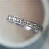 Anillo para mujer Qiyue clásico europeo y americano de encaje, circonita microincrustada, chapado en oro, venta directa de fábrica de joyería popular transfronteriza
