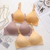 Fabricante en stock, ropa interior de lactancia, sujetador de lactancia posparto antiflacidez con hebilla frontal fina y push up para mujeres embarazadas