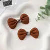 Novo Tecido Borboleta Headwear DIY Borboleta Elástica Acessórios para Cabelo Sapatos Flor Acessórios Feitos à Mão Acessórios para Roupas