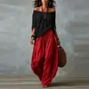 Conjunto de Camiseta de un Hombro y Pantalones de Pierna Ancha Estilo Europeo y Americano 2026 Nuevo para Mujer, Atuendo Casual de Dos Piezas Elegante y de Moda con Mangas Largas