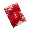 Cerimônia de Noivado Convite de Casamento Luxo Leve Capa Dura Dobrável Simples Convite de Casamento Alto Padrão Luxo Livro de Casamento Cerimônia Estilo Chinês