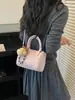 Bolsa de Bolinhas para Mulheres 2026 Nova Casual Texturizada Boston Bag Bolsa Almofada Bolsa Transversal Simples de Verão