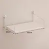 Soporte para Proyector de Casa Sin Taladro Estante de Almacenamiento para Montar en la Pared junto a la Cama Estante de Almacenamiento para la Pared de la Sala Estante Colgante Bandeja Colgador