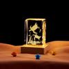 Al por mayor transfronterizo tortuga 3d 3d tallado interior láser cristal cubo luz nocturna luminosa manualidades creativas adornos
