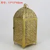Suporte de Vela Retro Chinês Pátio Externo Lanterna de Vento de Chão Lâmpada a Óleo Arte em Ferro Vidro Lâmpada Portátil Decoração de Hotel