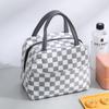 Bolsa para comida Yiwu, tela Oxford, bolsa aislante de celosía de burbujas, bolsa para el almuerzo impermeable, bolsa para lonchera con arroz, bolsa para el almuerzo de picnic