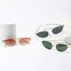 Óculos de sol de estilo europeu e americano transfronteiriços personalizados Óculos de sol de celebridades da Internet de tiro na rua Óculos de sol de moda de viagem