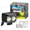 Suministrado Directamente por el Fabricante, Luces Led para Motocicleta y Vehículo Eléctrico con Luz Doble y Lente, Luces Auxiliares de Alto Brillo Modificadas, Focos, Faros Delanteros