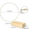 Corona de metal de 7*3.5*1.8cm base de madera maciza decoración de escritorio para boda soporte de acrílico base para postal