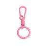 Llavero con Forma de Haba de Primavera de Color Macarrón, Hebilla de Puerta en Forma de U Pintada con Spray de Colores, Colgante para Bolso DIY, Venta al por Mayor de Accesorios