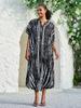 Camisa de algodón con botones, estilo europeo y americano, para playa, vacaciones, traje de baño, 2023