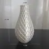 Mismo Estilo Xiaohongshu Plástico Impreso en 3D Jarrón de Seda Arte Creativo Arreglo Floral Adornos Decorativos Hogar Venta al por Mayor Dropshipping