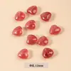 Pulsera de Cuarzo Fresa Natural, Cuentas de Cuarzo Fresa de Grano Completo con Reflejos Rosas, Llena de Encanto de Hada, Atrae el Amor, Cristal al por Mayor para Niñas