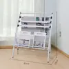 Clip para periódico estante para libros y periódicos pequeño revista promocional estante de piso almacenamiento estante simple oficina estante para periódicos