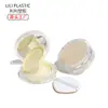 Fábrica Shantou Lili Caja Redonda Transparente con Cojín Material de Empaque para Maquillaje Caja Rellenable para Cushion BB Cream Base Líquida