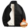 Moletom de Manga Longa para Uso Externo Transfronteiriço Aveludado Espessado Hoodie Pesado Outono e Inverno Moletom com Zíper Masculino Espesso Personalização