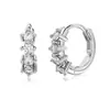Brincos Franceses Ao Vivo Prata Esterlina S925 Brincos Pingente Feminino Design Exquisito Gotas de Água Amor Açúcar Zircônia Brincos Femininos
