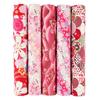 Set de tela patchwork de 5 colores dorado tela floral estilo japonés algodón floral hecho a mano diy tela de algodón tela al por mayor tela estampada para cabeza