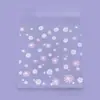10*10 bolsa de empaque de dulces autosellable directa de fábrica bolsa para snacks galletas bolsa para joyería cosméticos al por mayor en stock