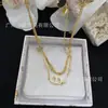 Seiko D Alta Calidad Cd Letra Completo Diamante Estrella Doble Capa Apilado Collar Pulsera Conjunto Venta Directa de Fábrica