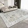 Alfombra Lavable Imitación Cachemir Temu Transfronteriza para Sala de Estar, Fácil de Cuidar y Resistente a Manchas, Manta para Mesa de Café de Área Grande Completamente Cubierta